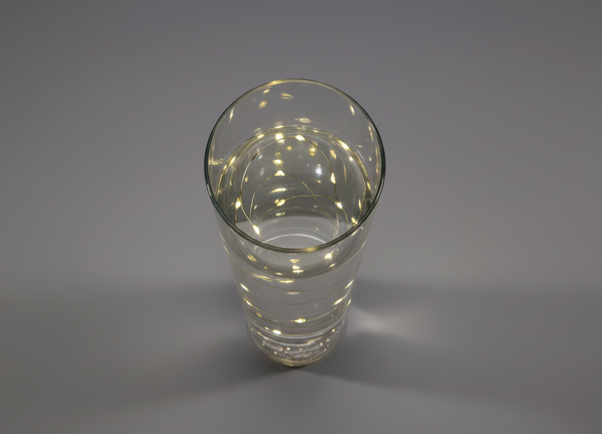 3 Submersible LED Fairy Lights Strings Warm White or Cool White Garland- with Hidable and Submersible Batteries